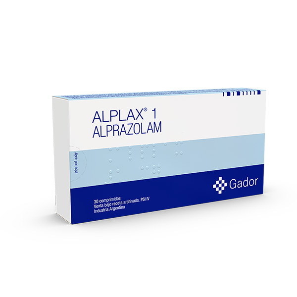 Alplax Alprazolam 1 mg 60 Tabletten