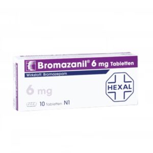 Bromazanil Bromazepam 6 mg 10 Tabletten
