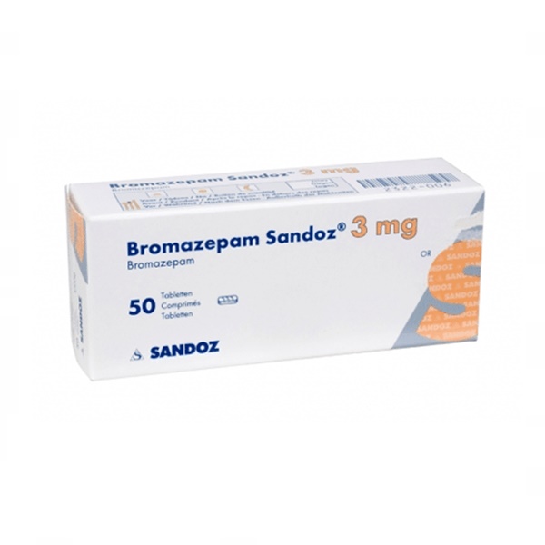 Bromazepam Sandoz 3 mg 50 Tabletten