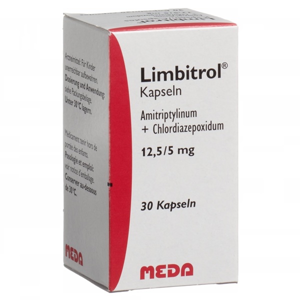 Limbitrol Amitriptylin 12,5 mg Chlordiazepoxid 5 mg 30 Kapseln