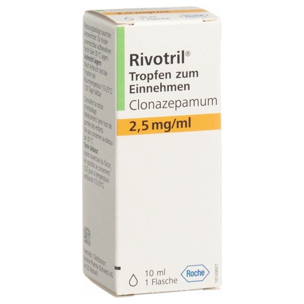 Rivotril-Tropfen 2,5 mg 10 ml